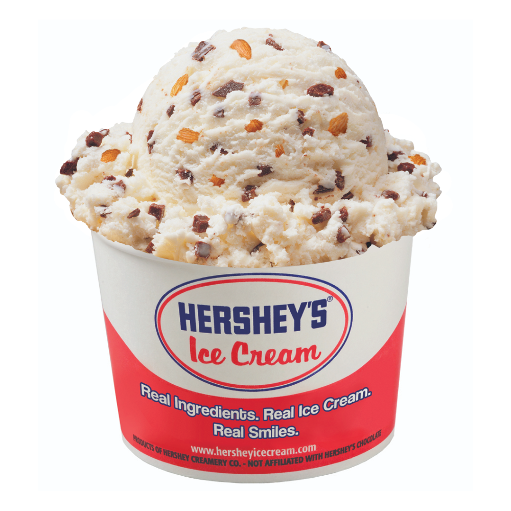 Coconut Chocolate Almond Ice Cream Cup