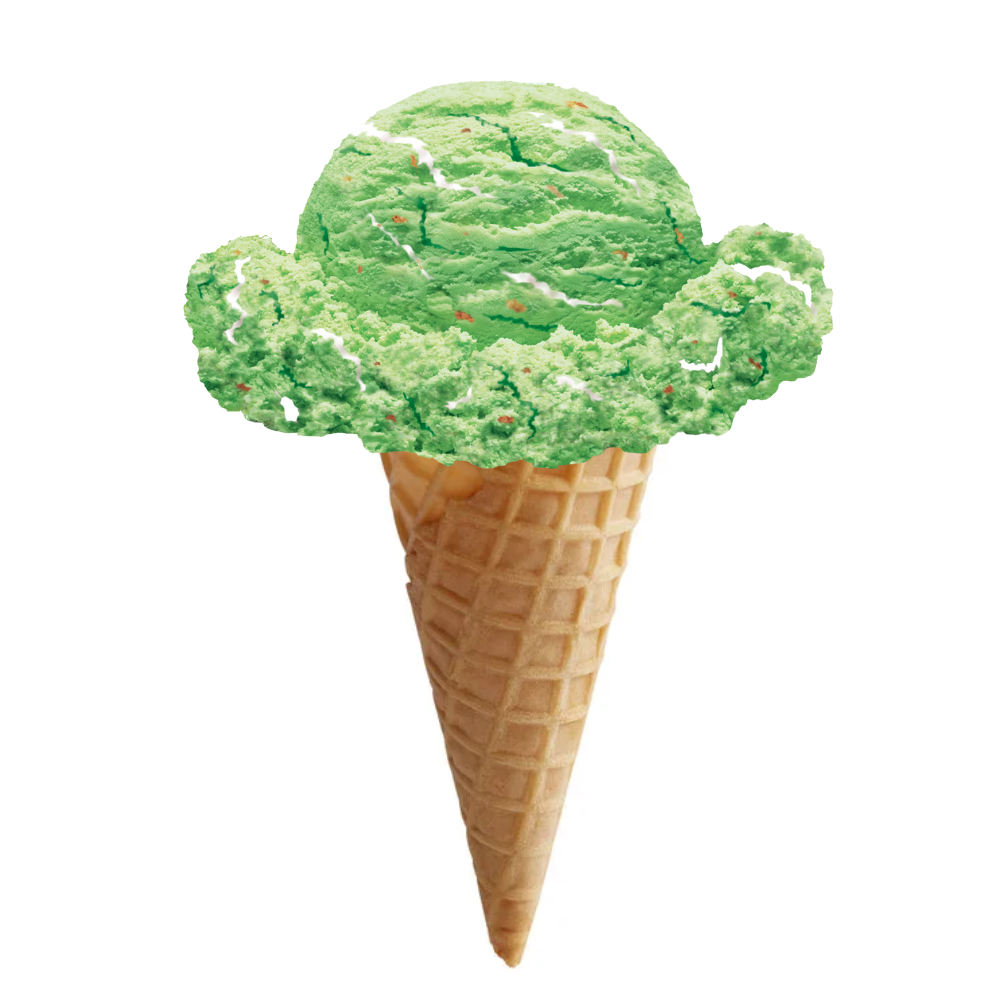 Key Lime Ice Cream Cone