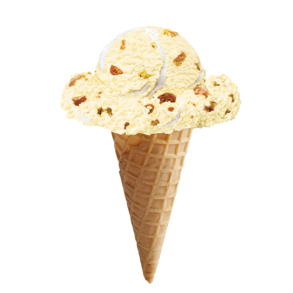 Banana Pudding Ice Cream Cone