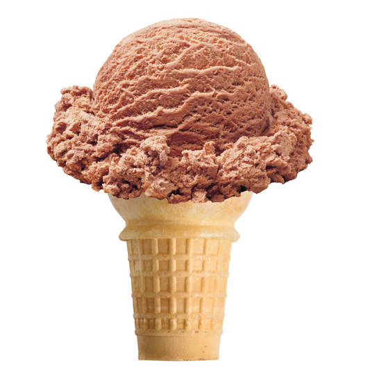 Chocolate Ice Cream Cone