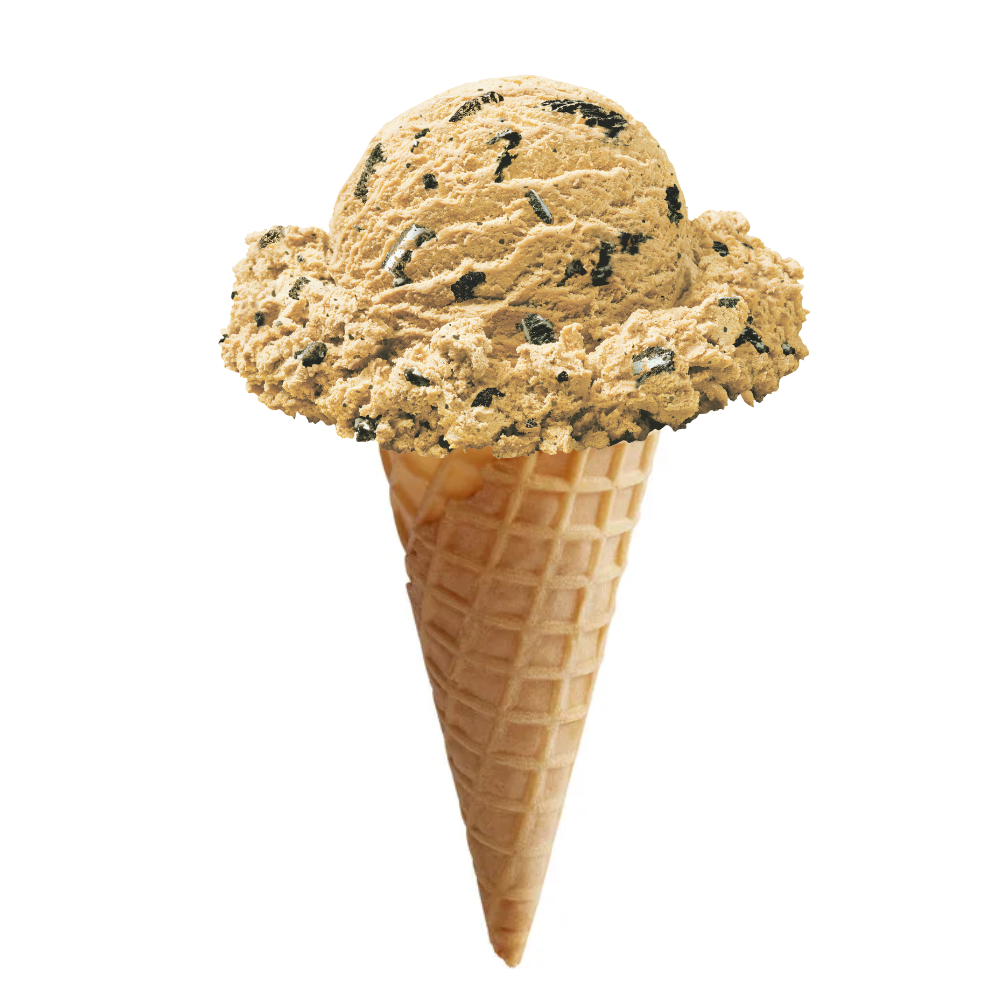 Coffee House Cookies and Cream Ice Cream Cone