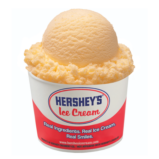 Orange Sherbet  Ice Cream Cup