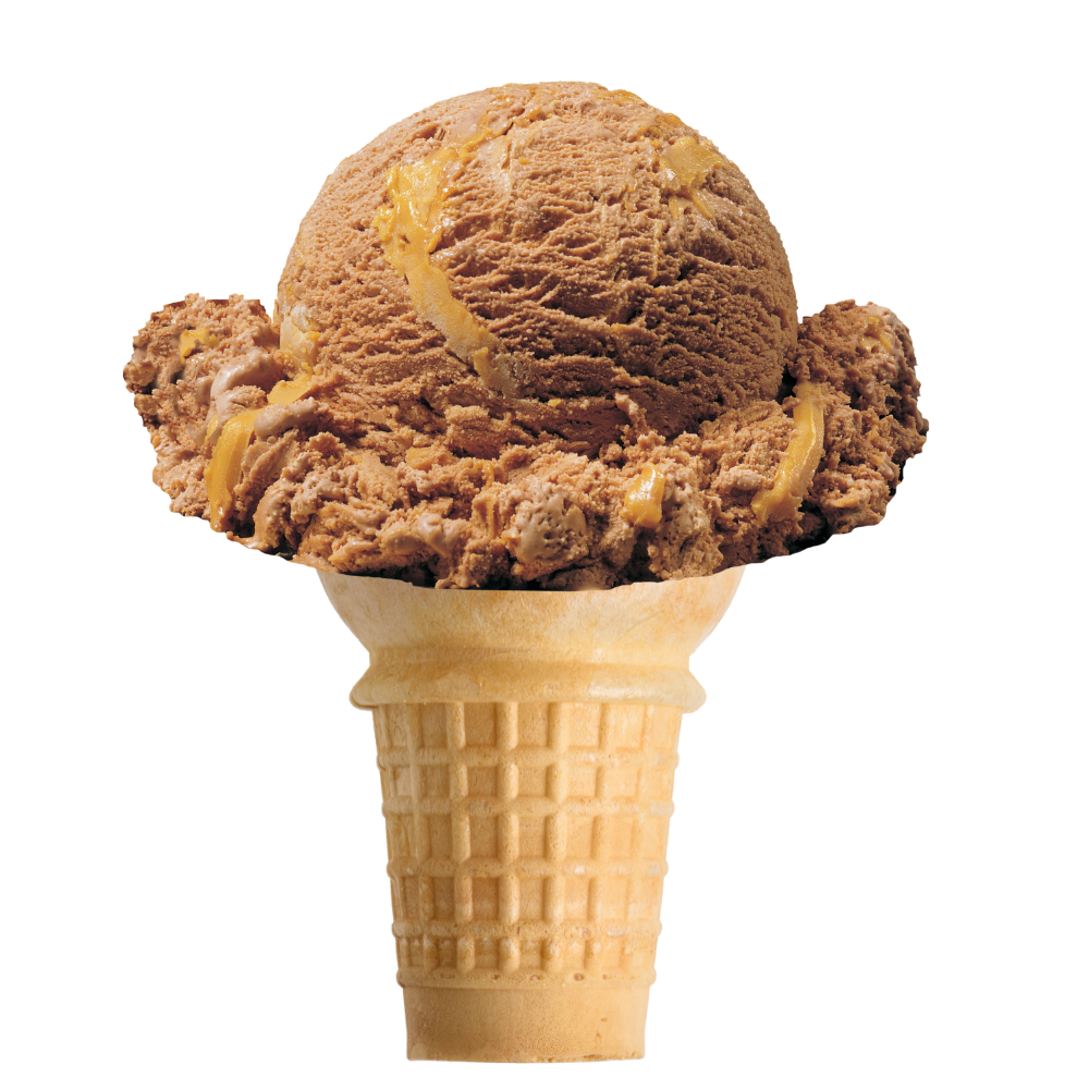 Peanut Butter Cup Ice Cream Cone
