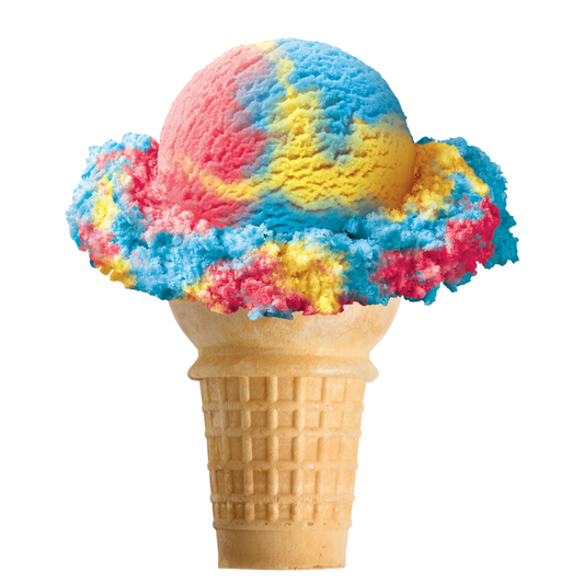 Superman Ice Cream Cone