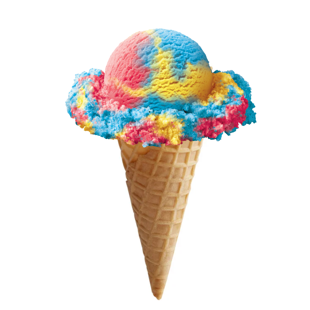 Superman Ice Cream Cone